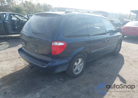 2005 Dodge Caravan Sxt from USA, damaged, VIN 1D4GP45R45B368950